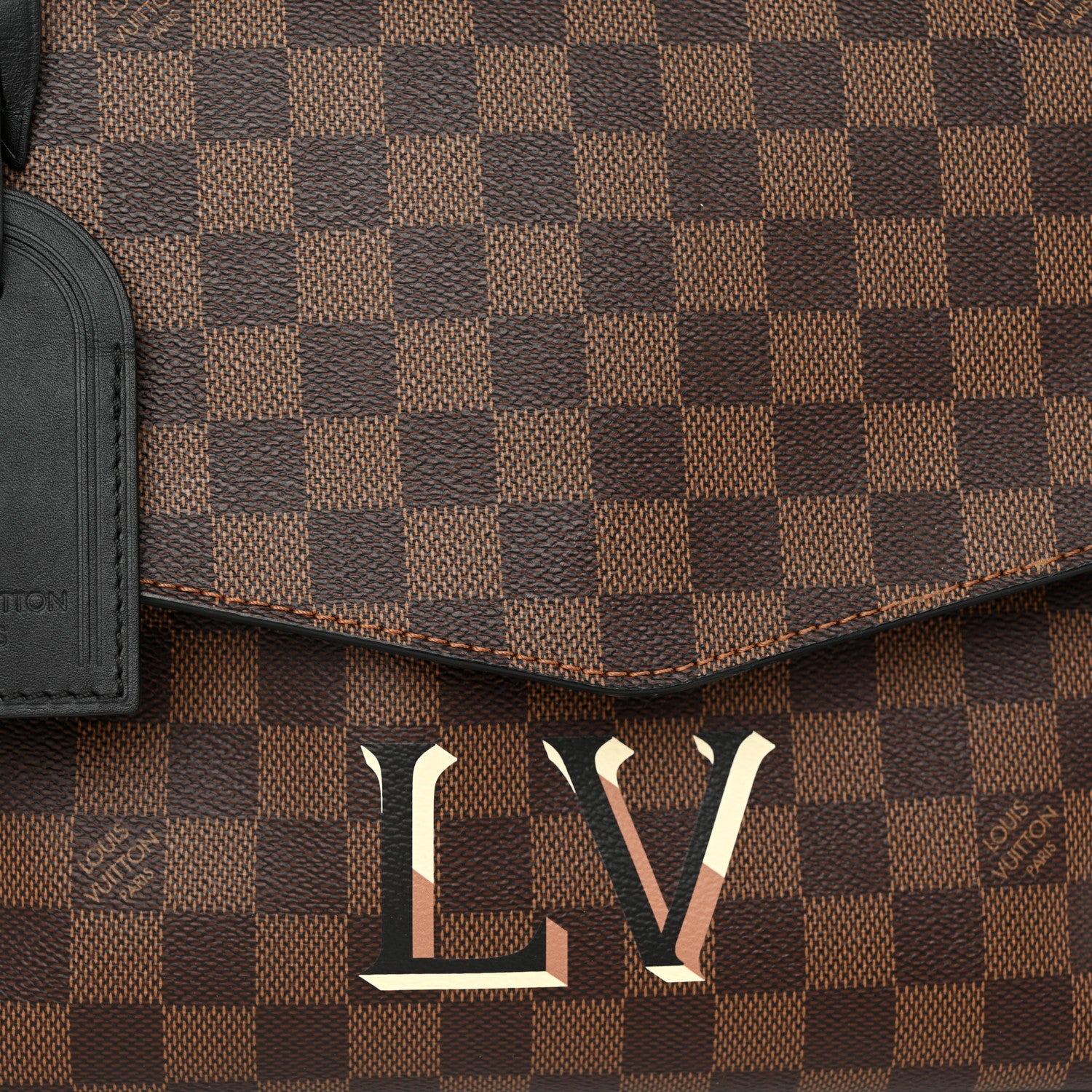 Louis Vuitton Damier Ebene Beaubourg MM 8 of 10