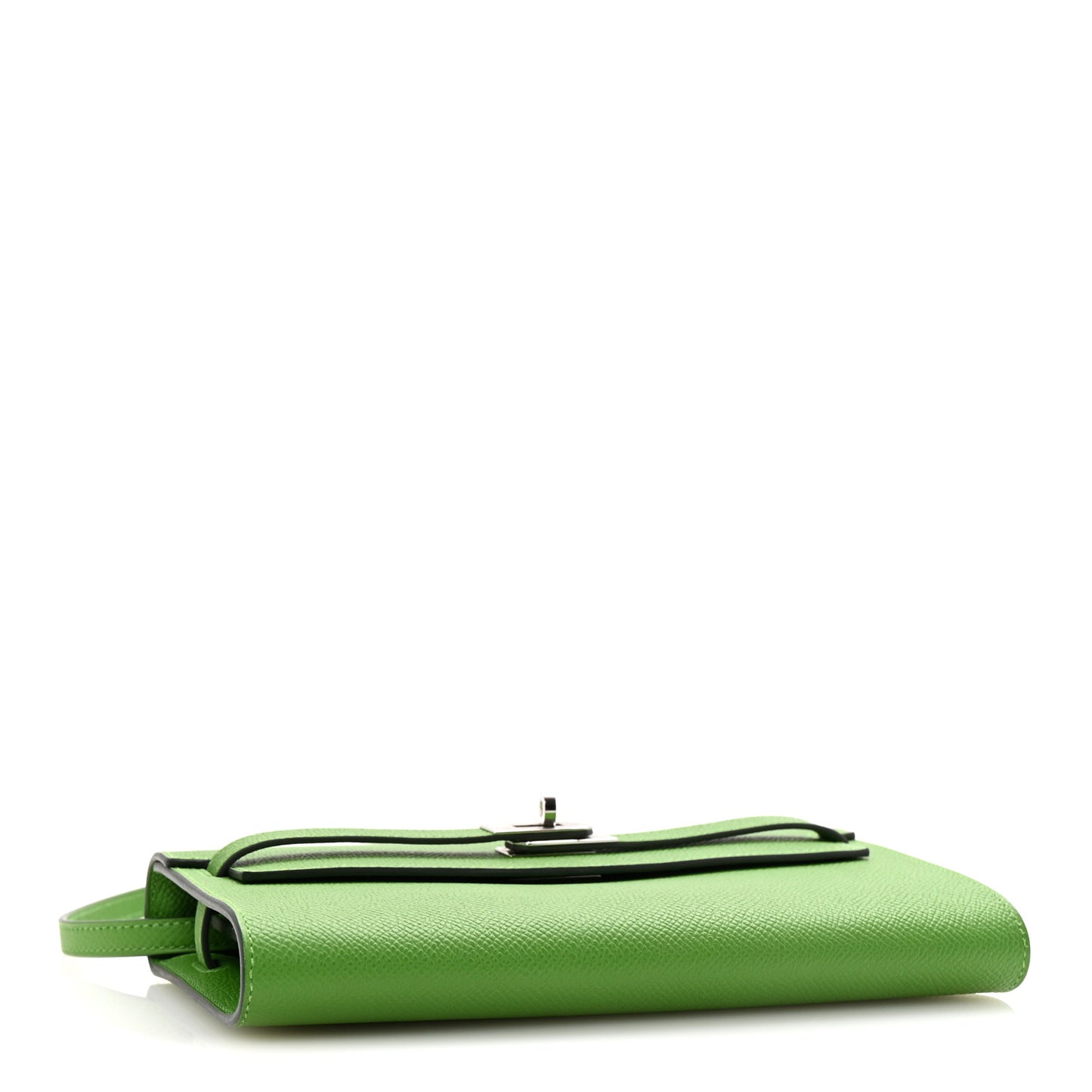 Epsom Kelly Wallet To Go Vert Yucca
