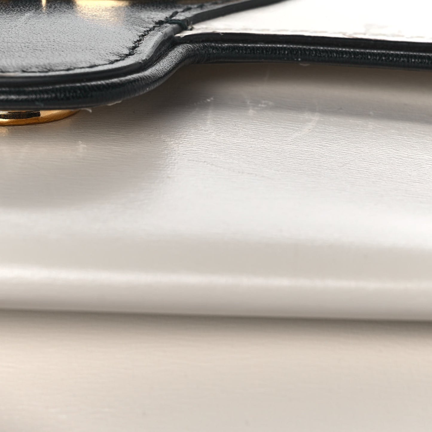 Calfskin Medium Arli Flap Shoulder Bag White