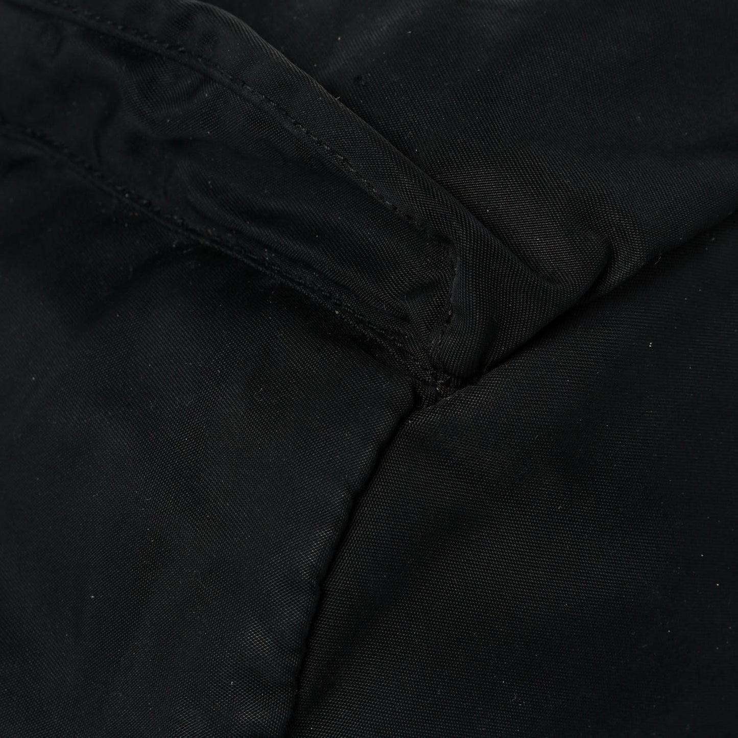 Nylon Vela Single Buckle Backpack Black