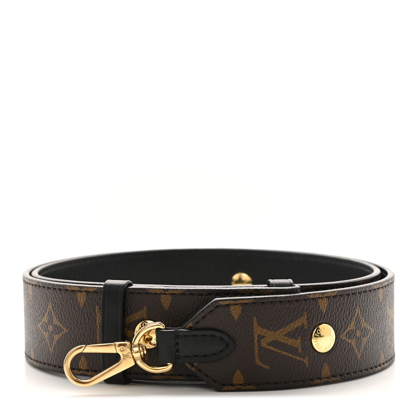 Monogram Bandouliere Shoulder Strap XL Black