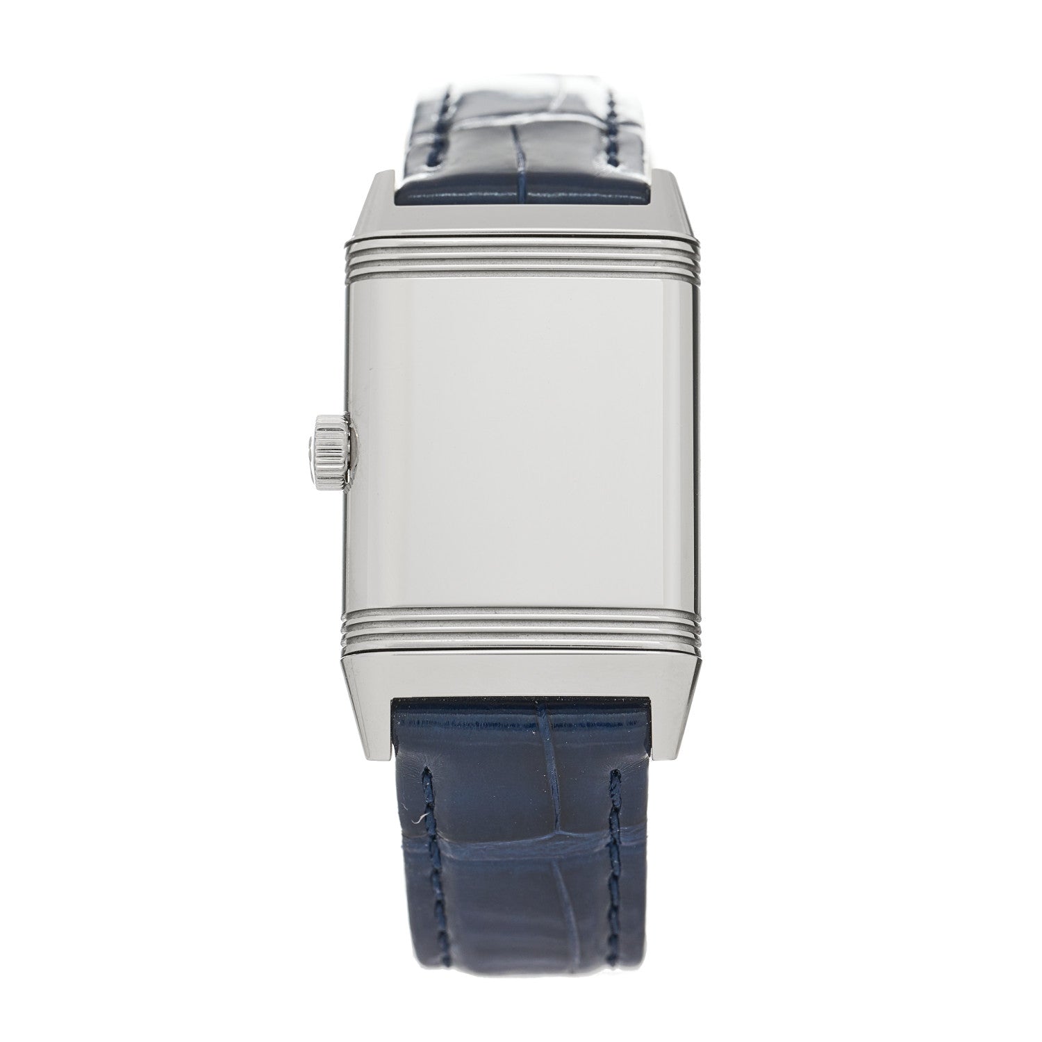 Jaeger-LeCoultre Stainless Steel Alligator 21mm Reverso Classic Manual Winding Watch Q2608440 2 of 6