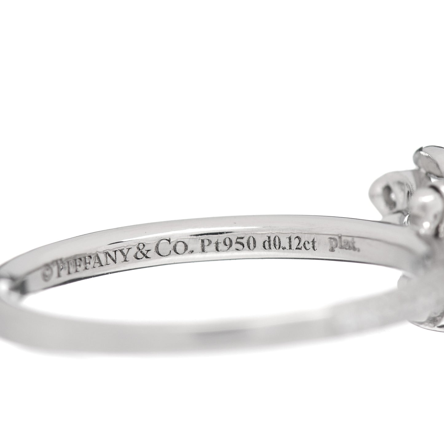 Platinum Diamond Tanzanite Paper Flowers Firefly Ring 52 6