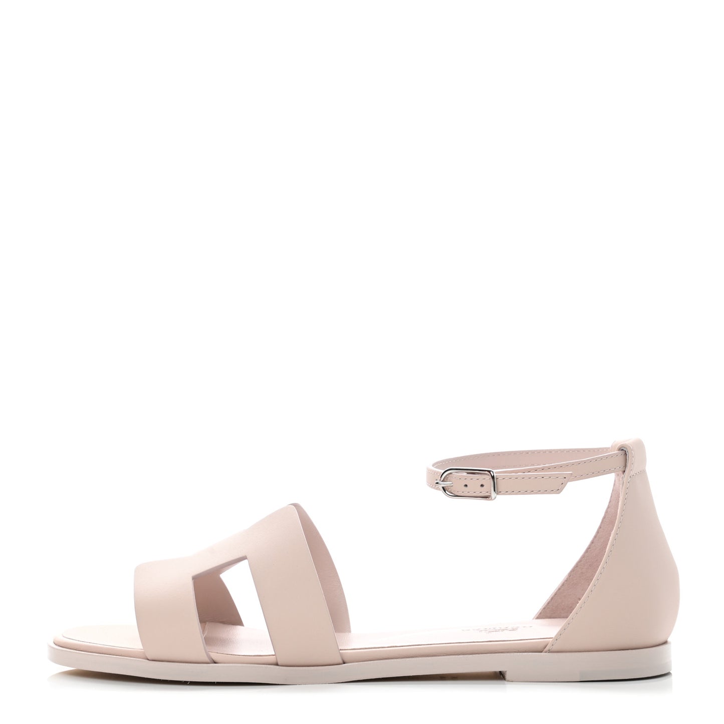 Calfskin Santorini Sandals 38 Rose Petale