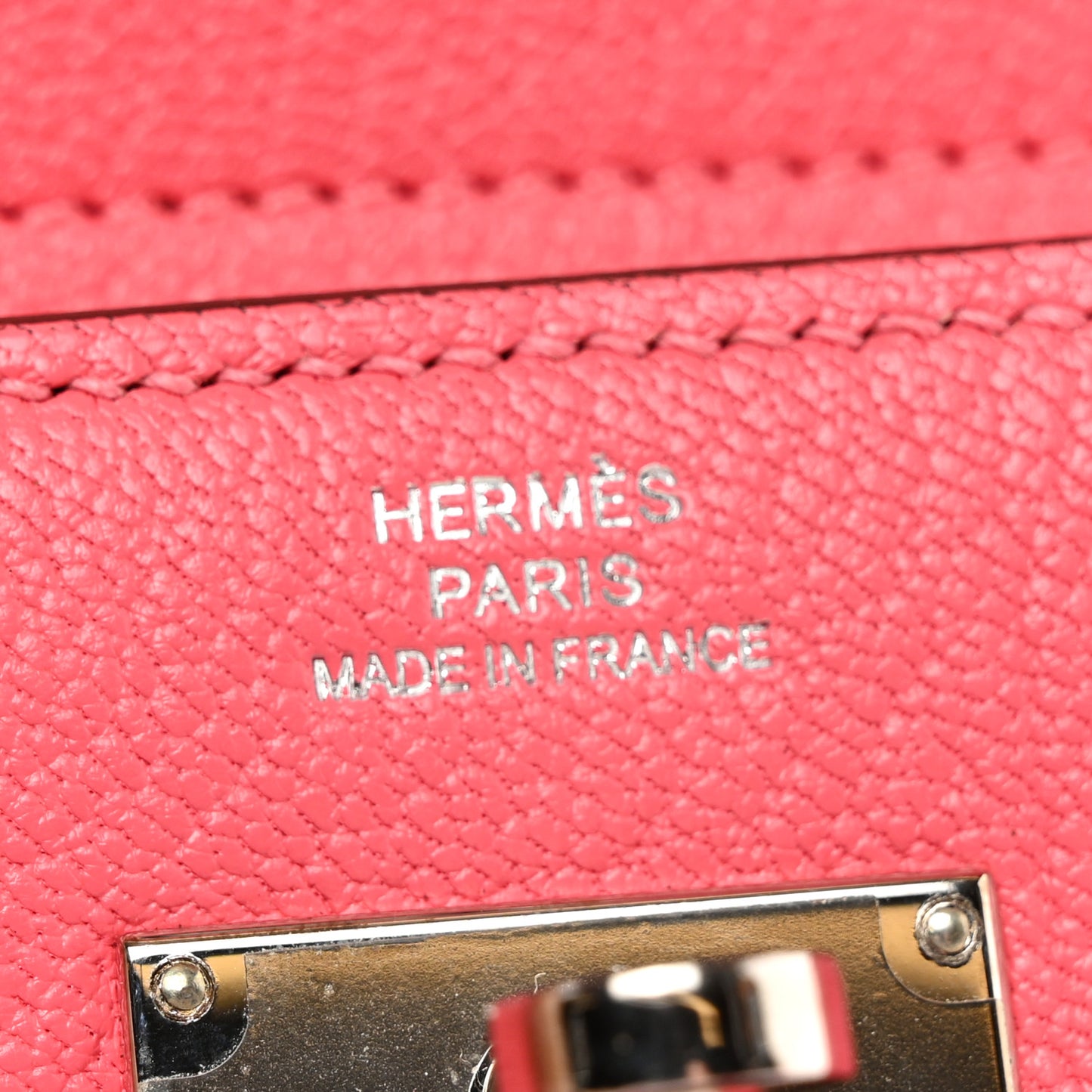 Chevre Mysore Kelly Medium Wallet Rose Lipstick