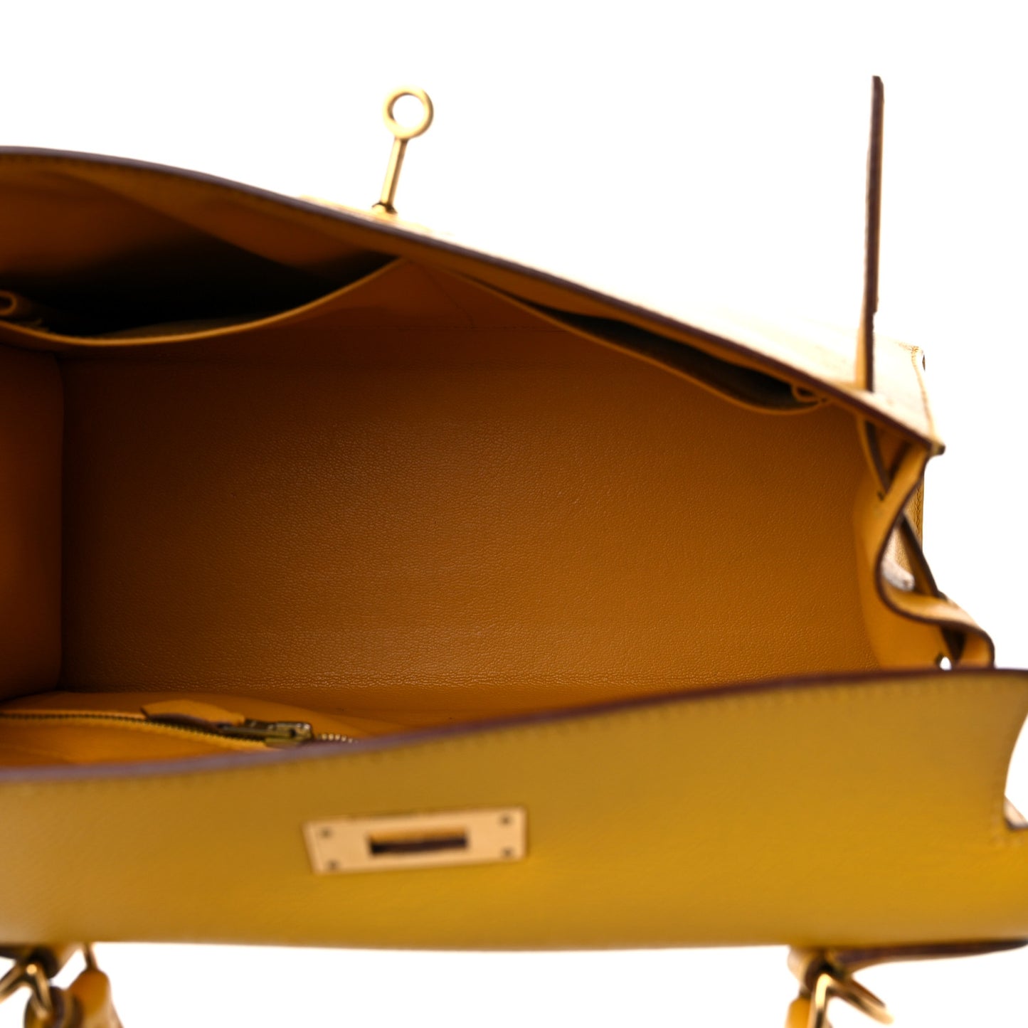 Epsom Kelly Sellier 28 Jaune Ambre