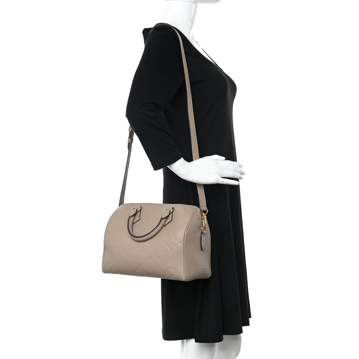 Empreinte Monogram Giant Speedy Bandouliere 25 Tourterelle