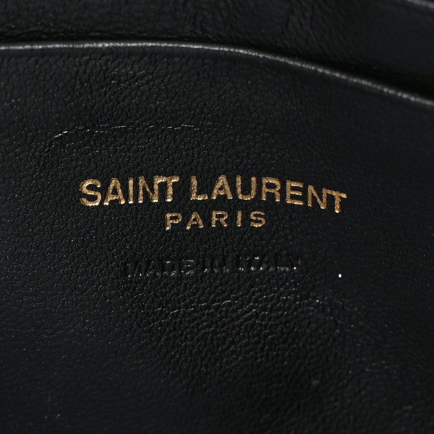 Grain De Poudre Matelasse Monogram Mini Lou Camera Bag Black
