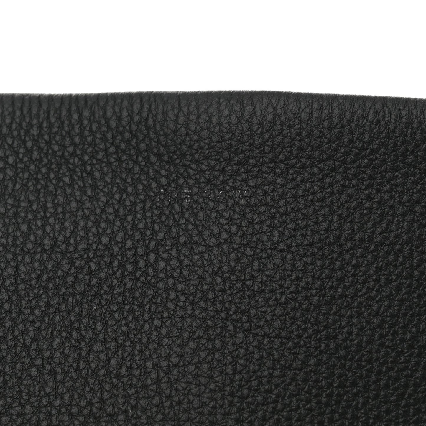 Grained Calfskin Medium N/S Park Tote Black