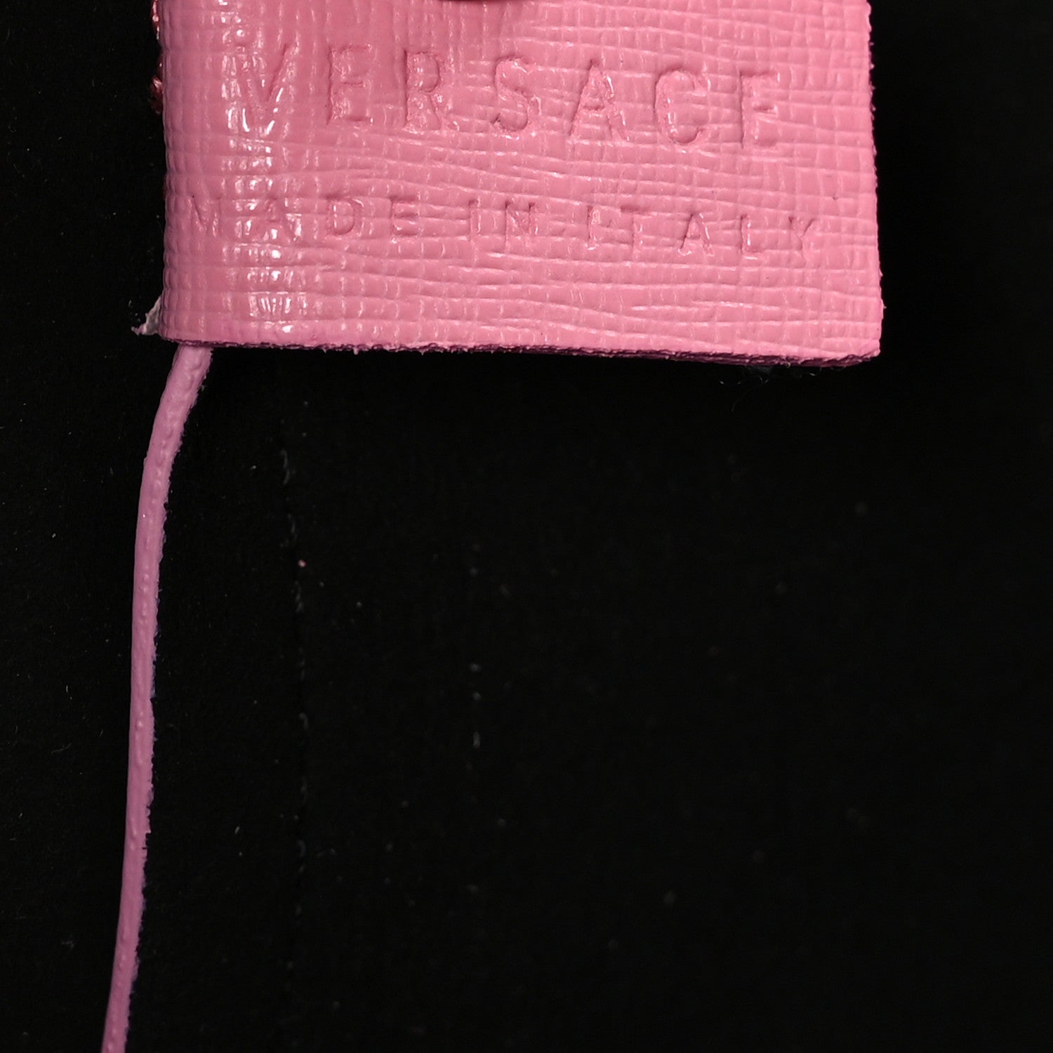 Versace Saffiano Palazzo Medusa Tote Pink 7 of 9