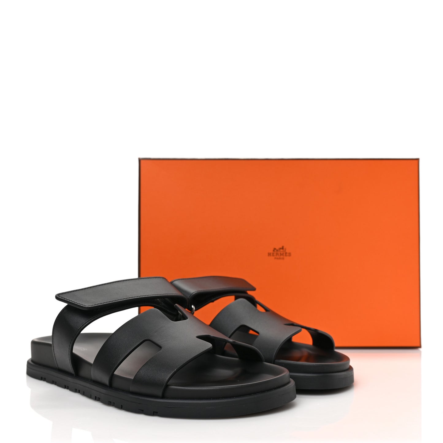 Calfskin Womens Chypre Sandals 39 Black