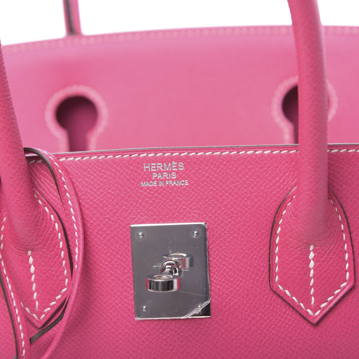 Epsom Birkin 30 Rose Tyrien