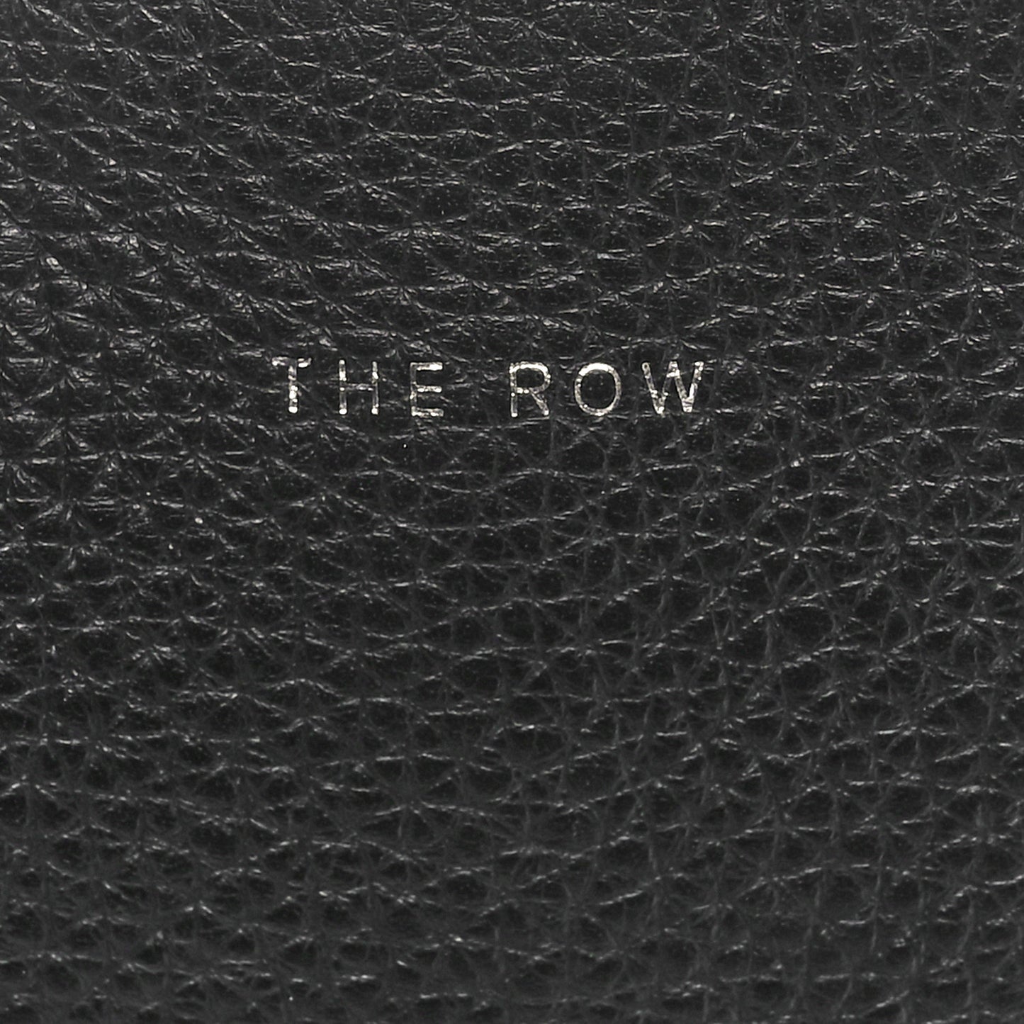 Grained Calfskin Medium N/S Park Tote Black