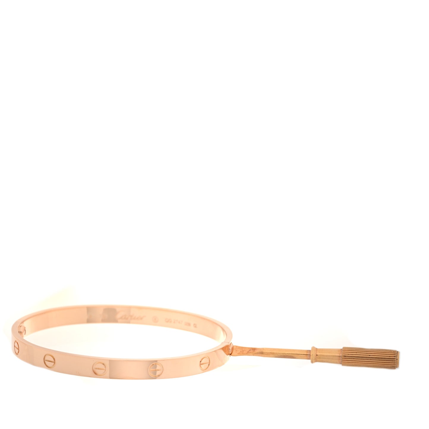18K Pink Gold LOVE Bracelet 19