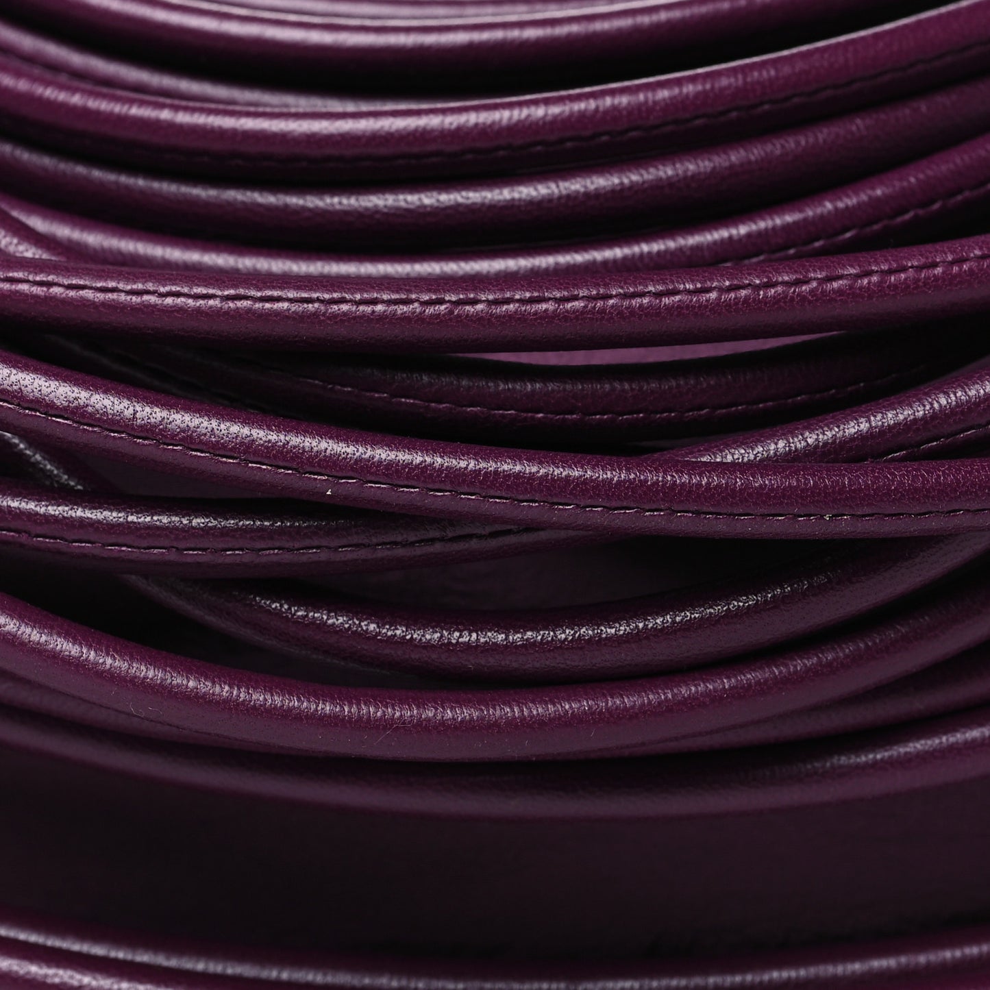 Nappa Mini Tubular Double Knot Grape