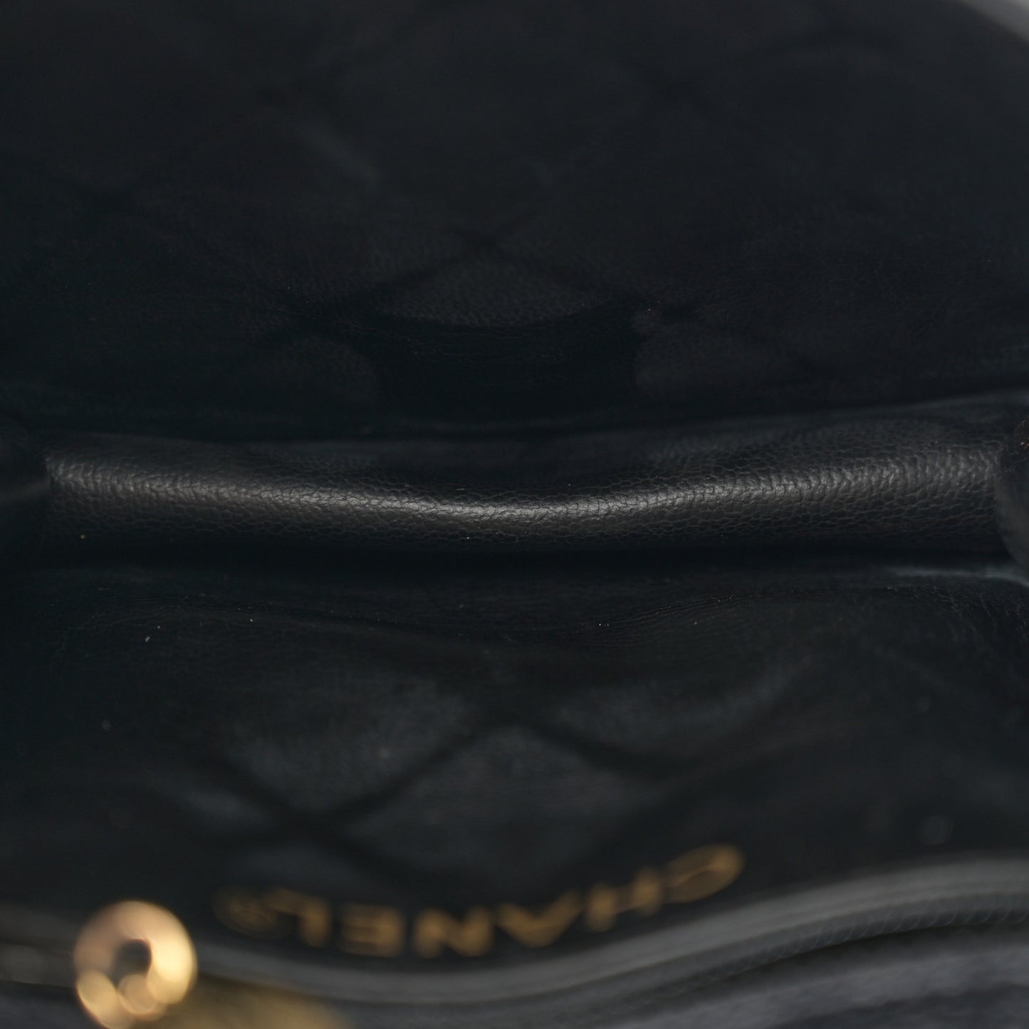 Caviar Quilted Flap Waist Belt Bag 75 30 Black