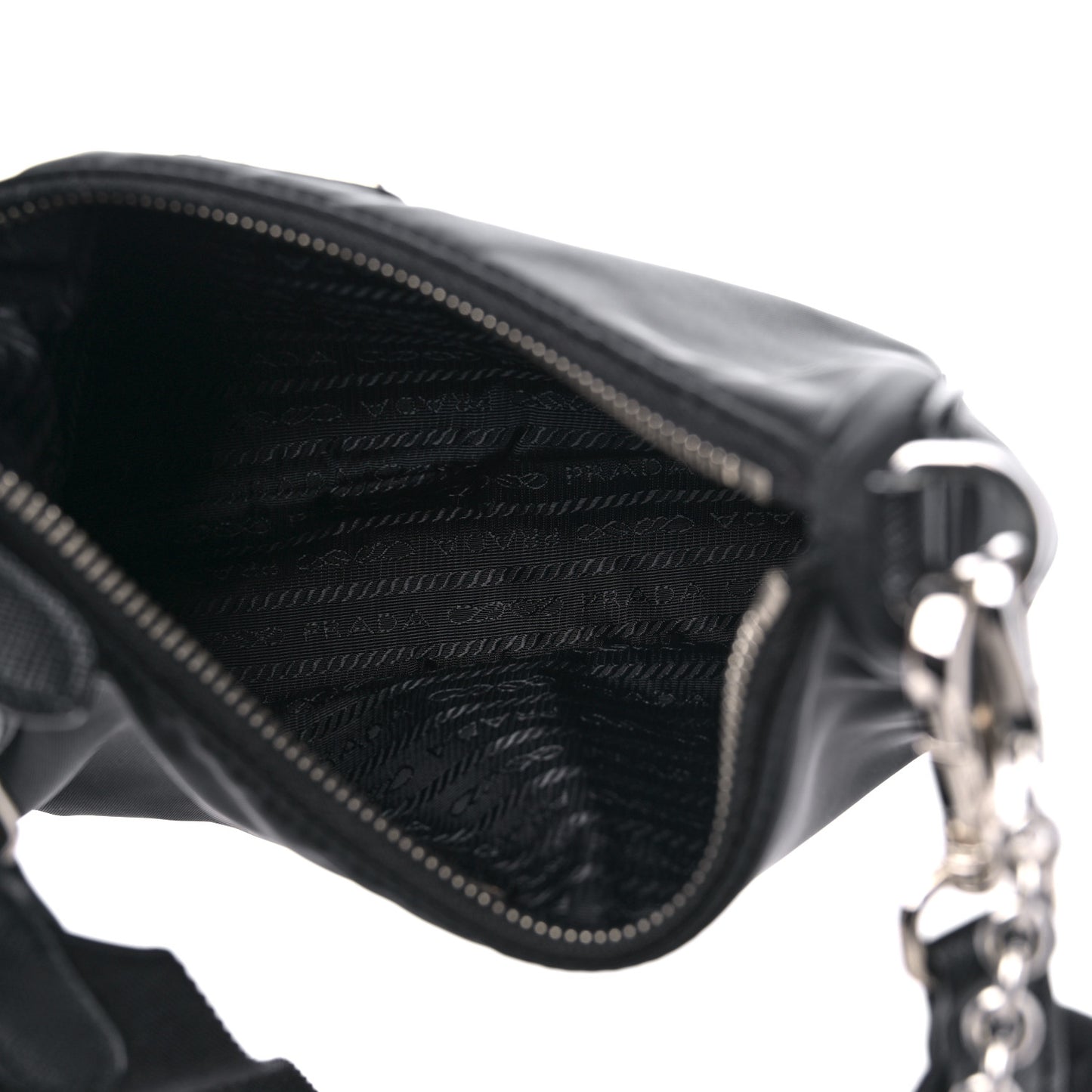 Nylon Re-Edition 2005 Shoulder Bag Black