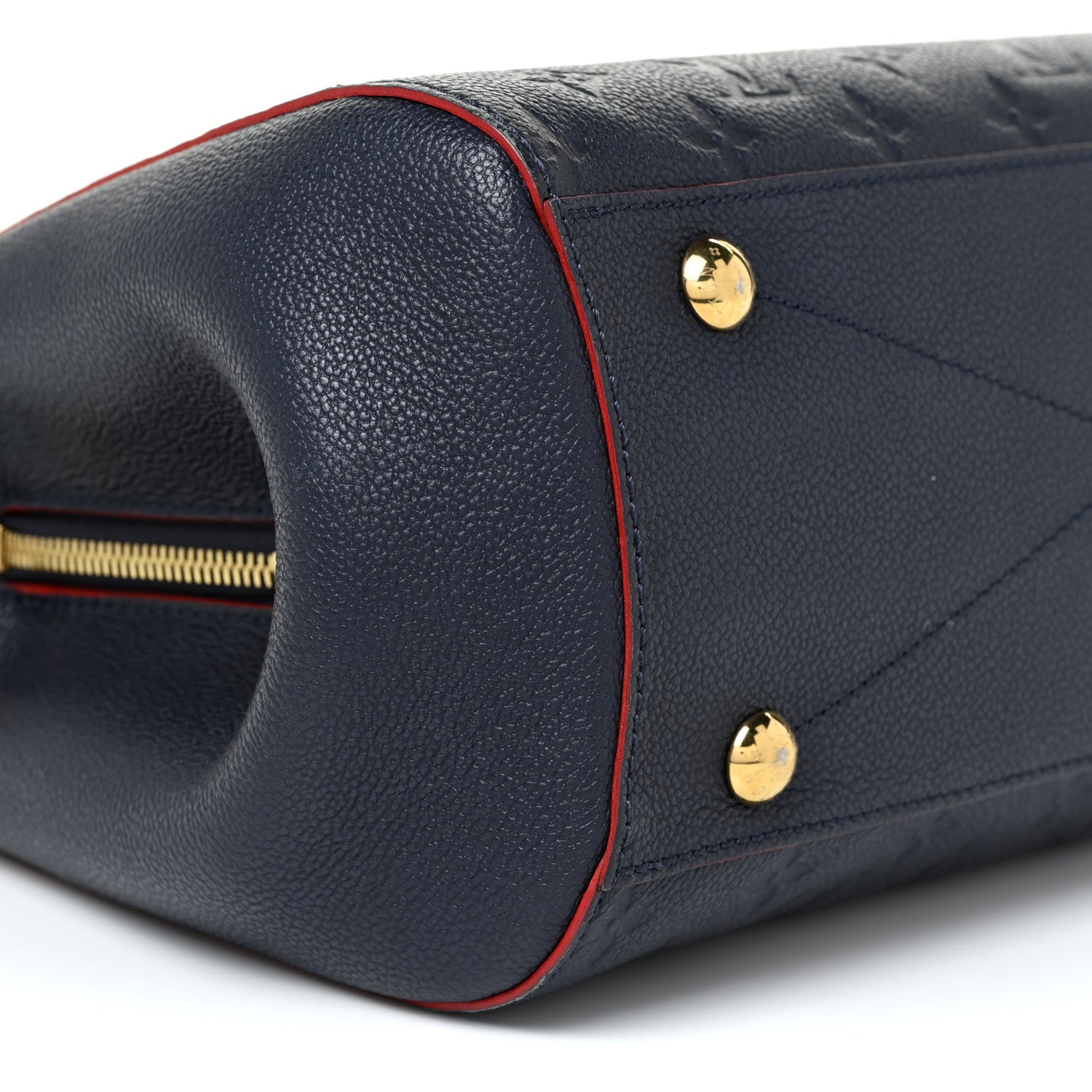 Louis Vuitton Empreinte Montaigne MM Marine Rouge 10 of 11