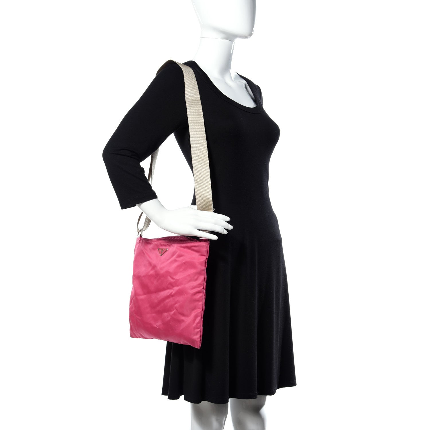 Prada Nylon Vela Sport Flat Messenger Bag Gemma 2 of 10