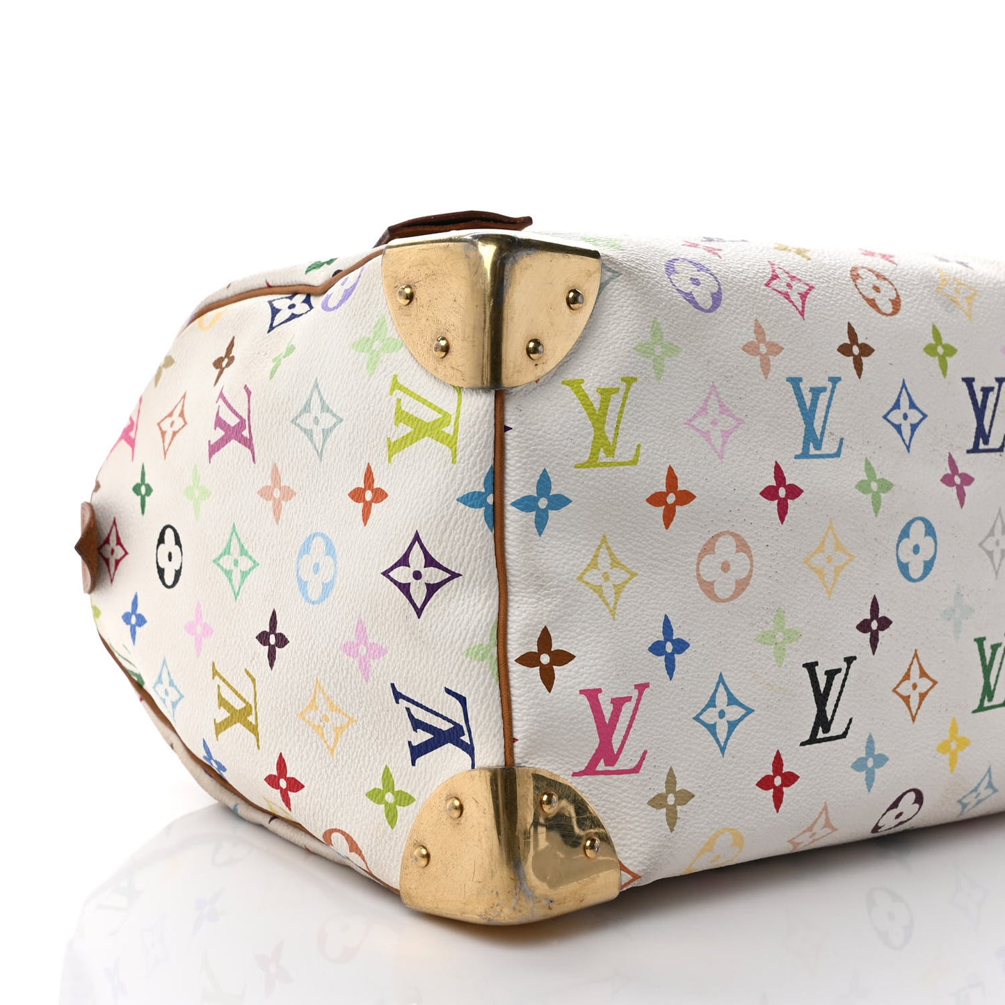 Monogram Multicolor Speedy 30 White
