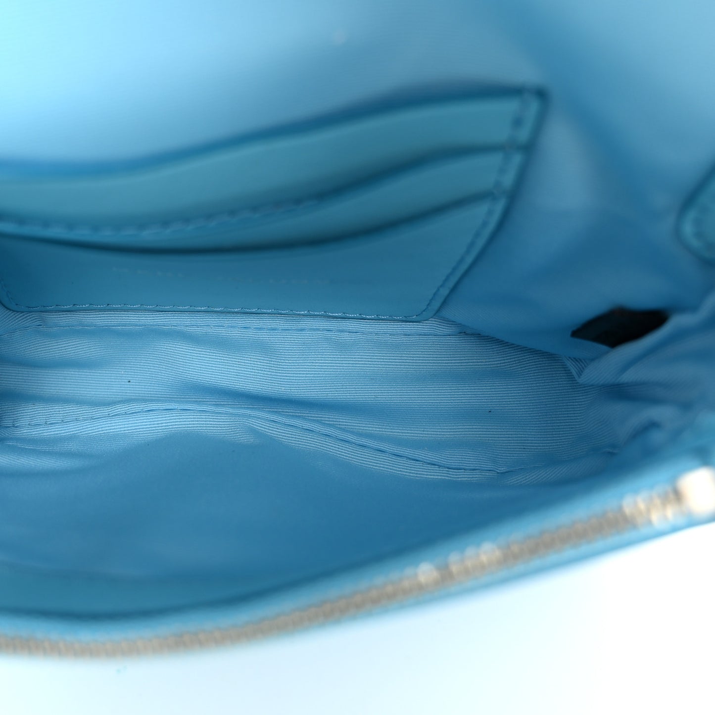 Calfskin Mini The J Marc Shoulder Bag Light Blue