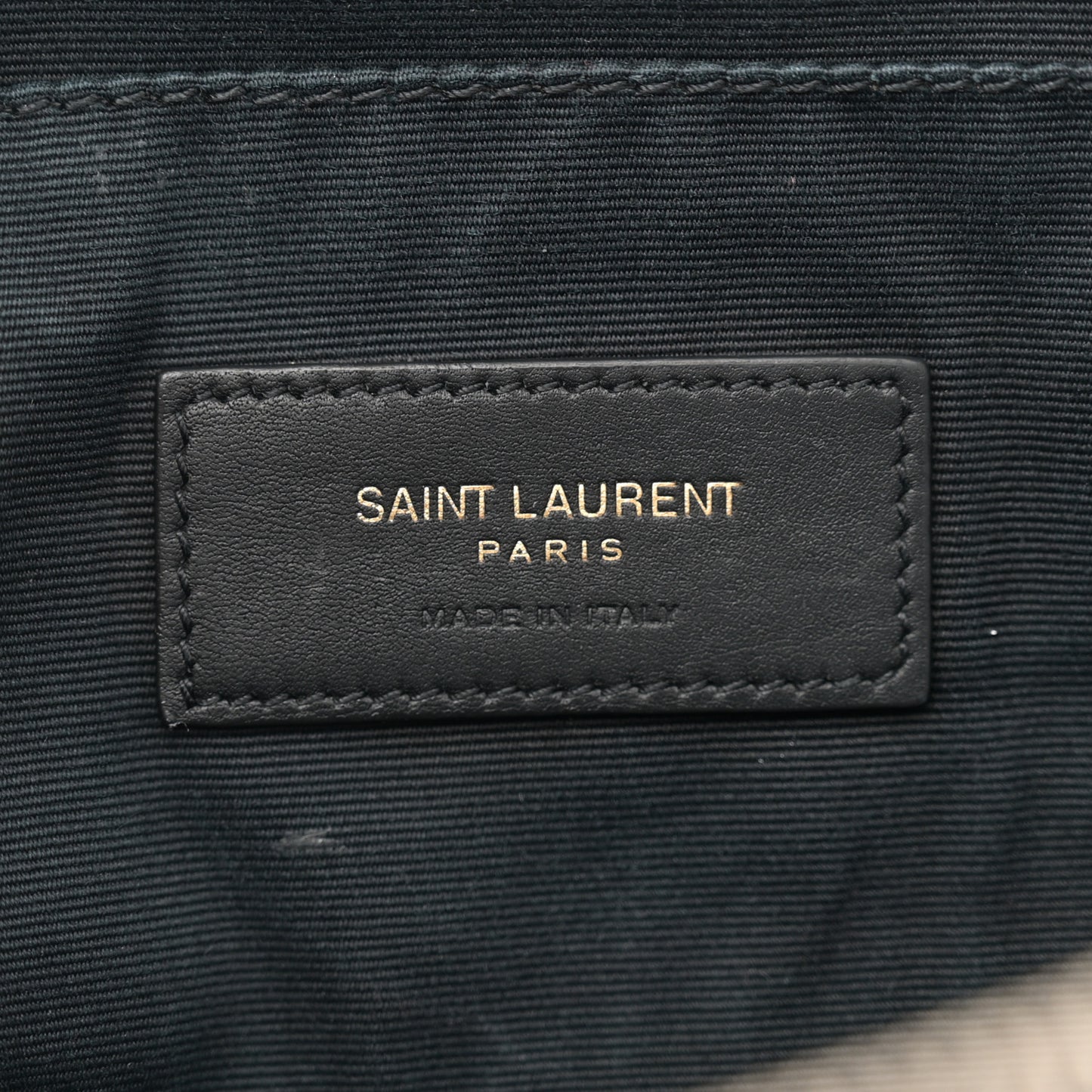 Grain De Poudre Monogram Belt Bag Black