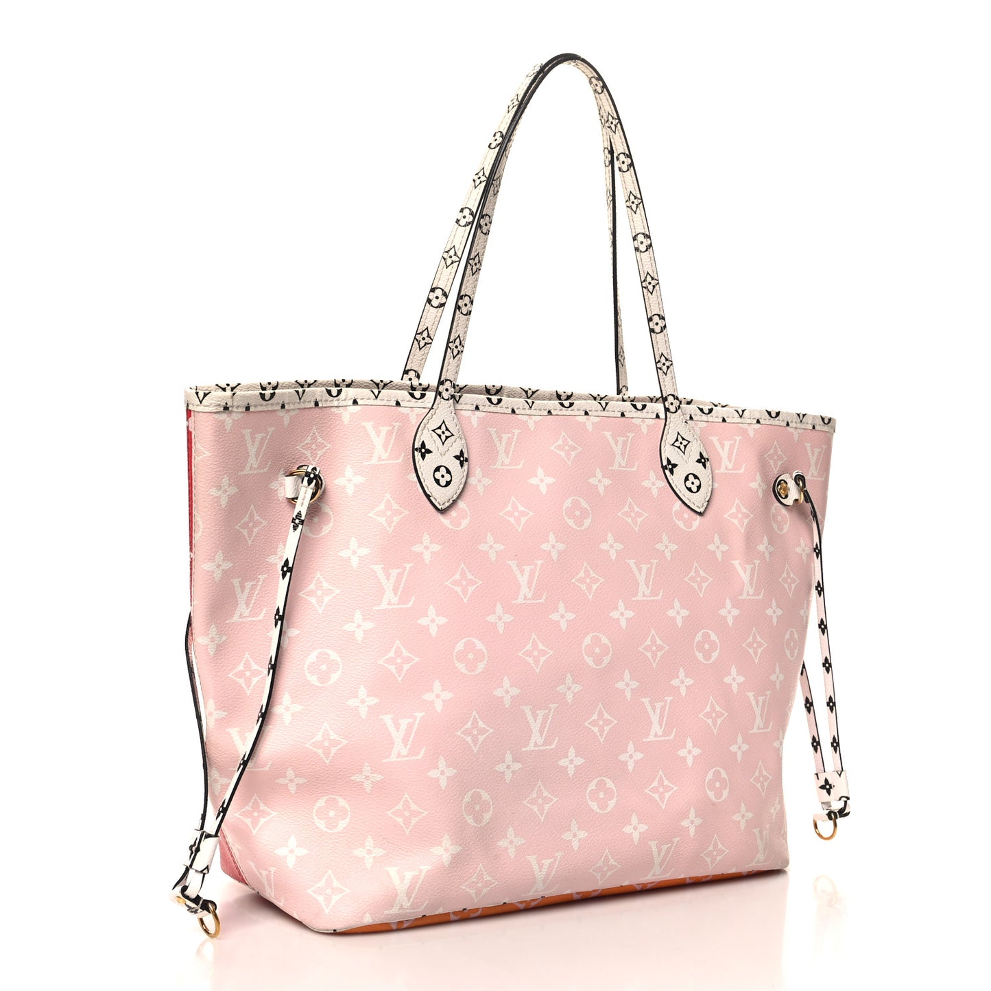 Monogram Giant Neverfull MM Rouge