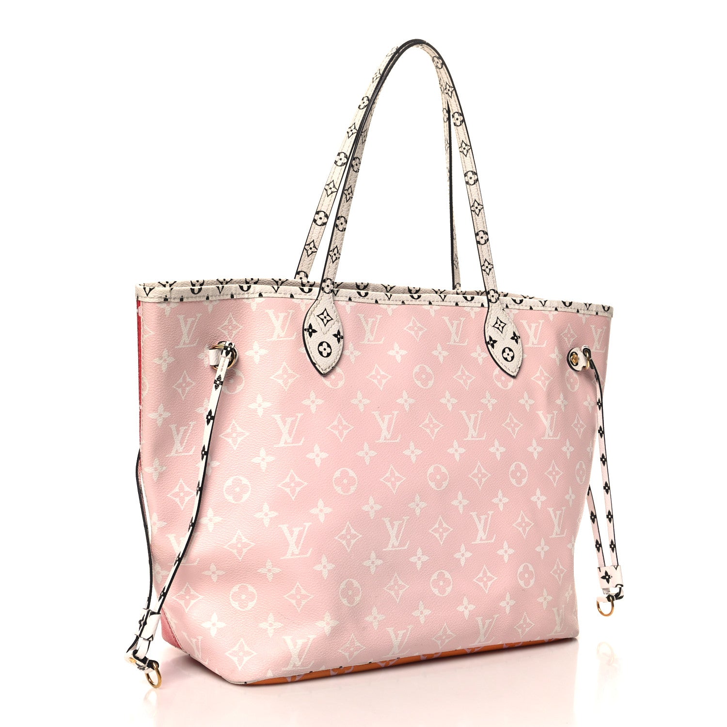 Louis Vuitton Monogram Giant Neverfull MM Rouge 3 of 10