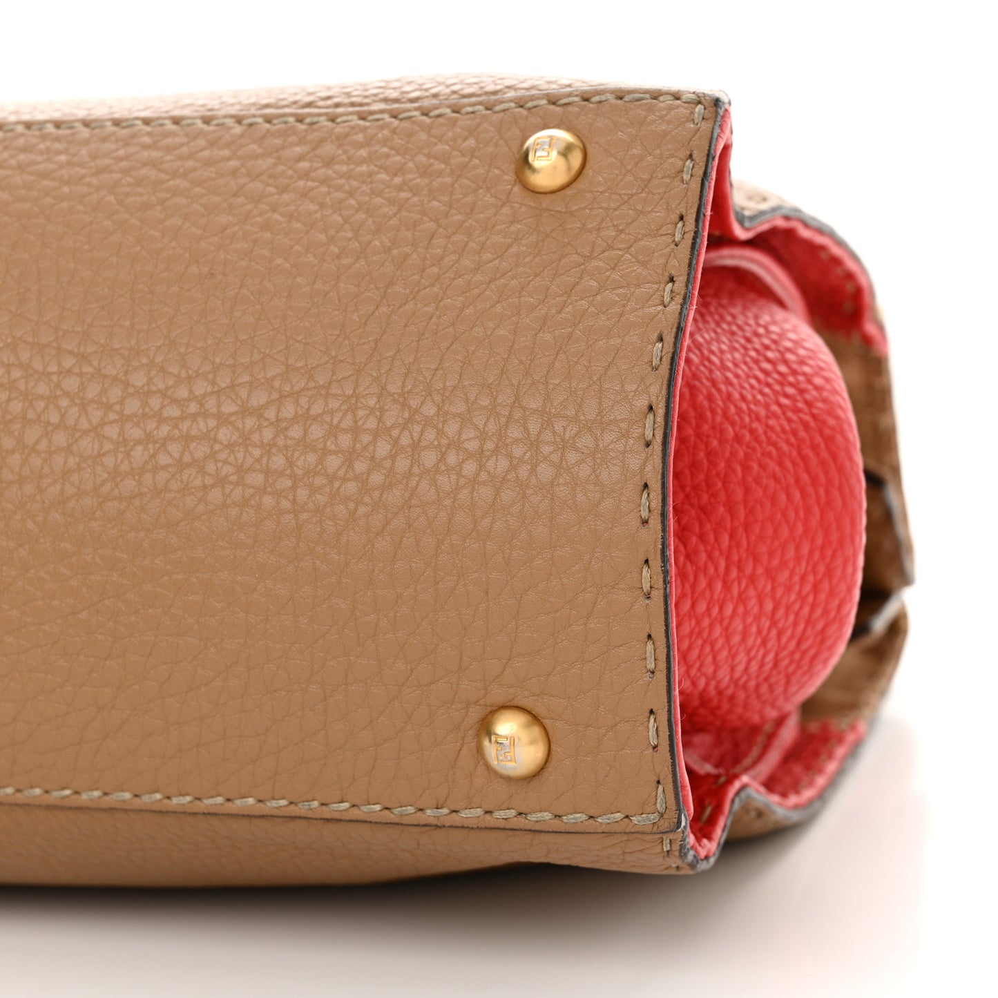 Calfskin Romano Selleria Firenze Frame Bag Saddler Red