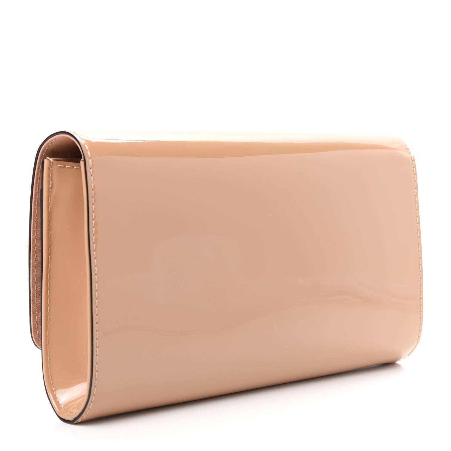 Louis Vuitton Patent Louise EW Clutch NM Nude 3 of 7