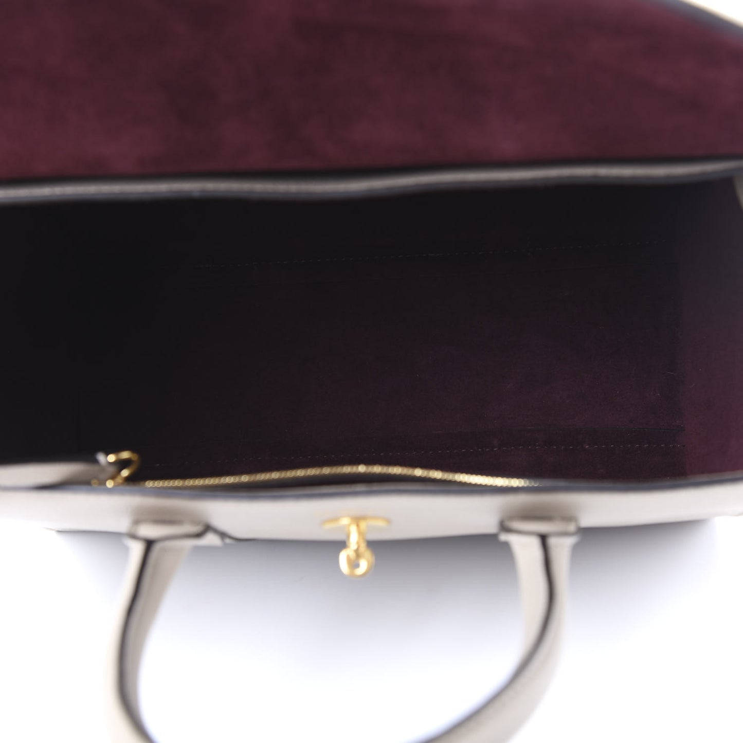 Classic Grain Calfskin Small Bayswater Dune
