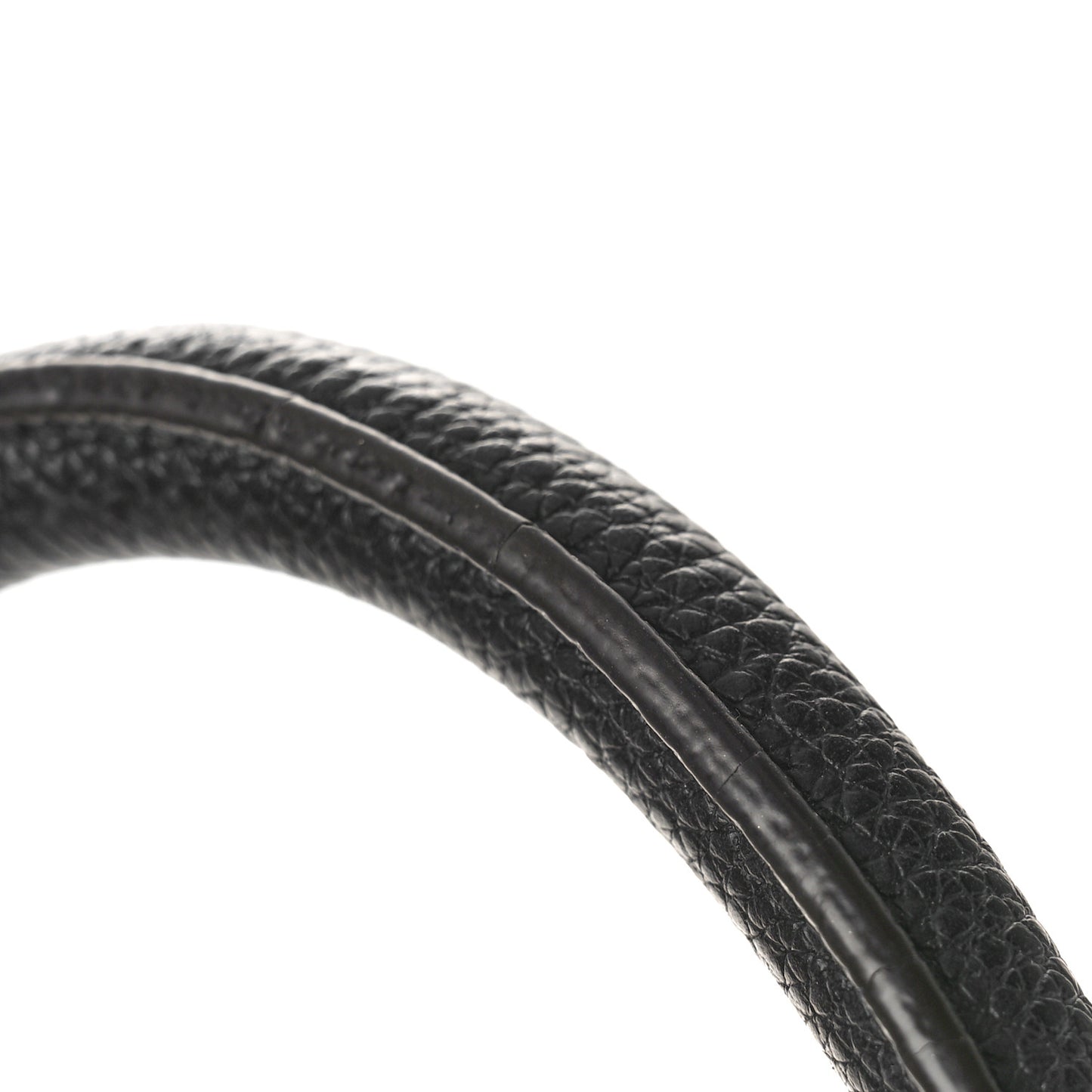 Drummed Calfskin Mini Luggage Black