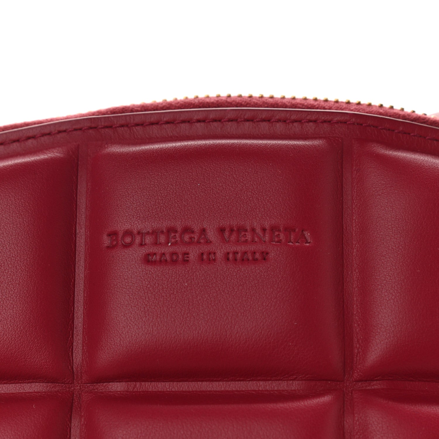 Bottega Veneta Butter Calfskin Padded Swoop Amaranto 6 of 10