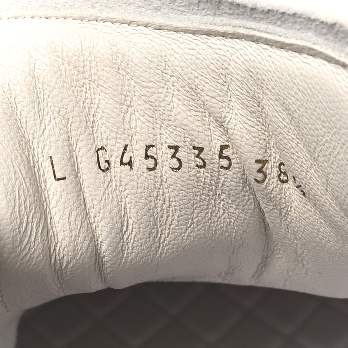 Suede Calfskin Quilted Sneakers 38.5 Black