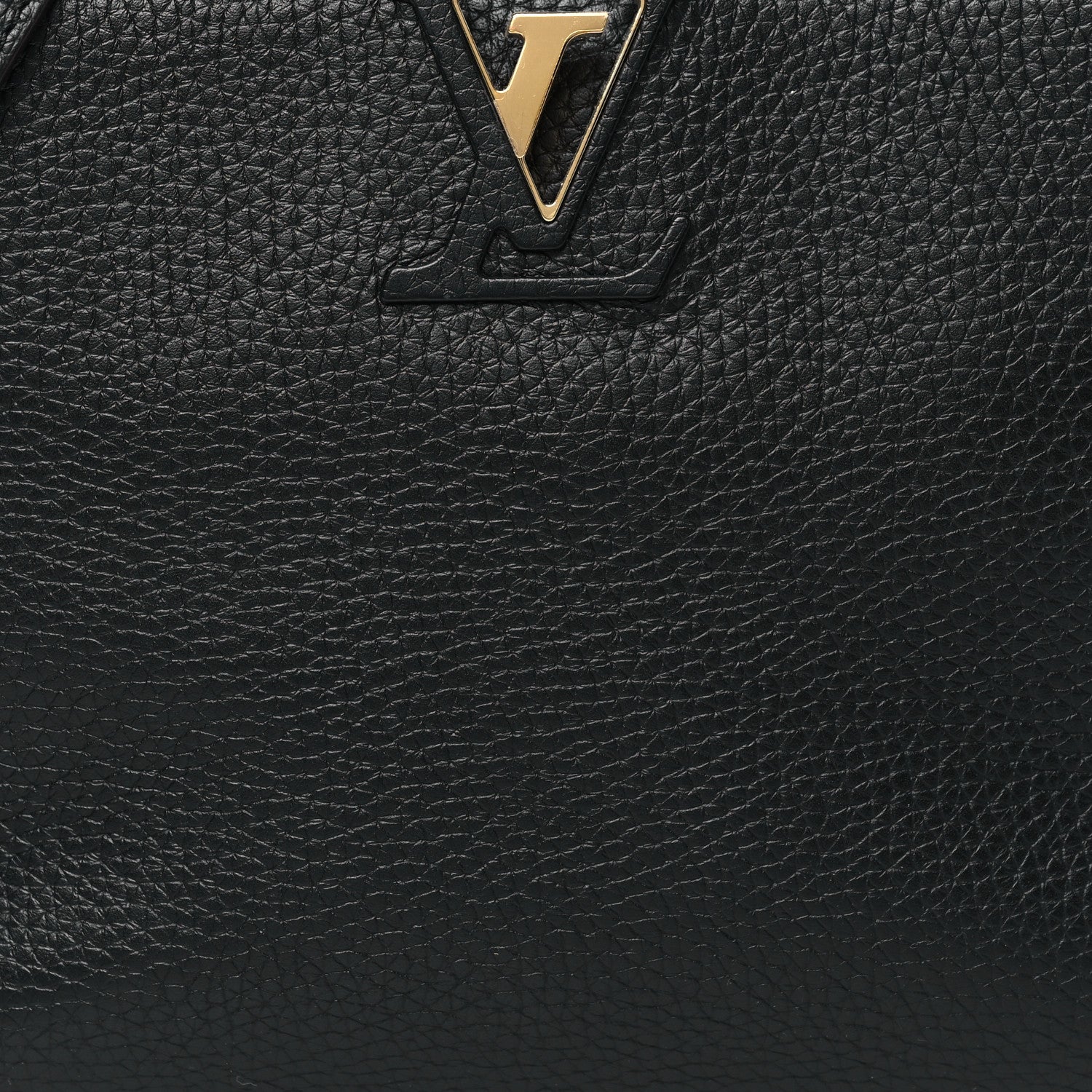 Louis Vuitton Taurillon Capucines BB Black 7 of 9