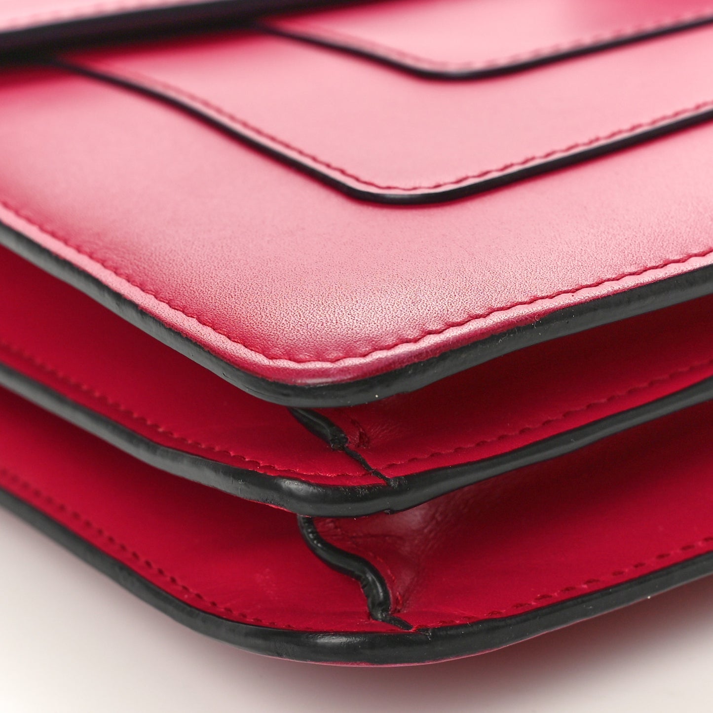 Calfskin Serpenti Forever Crossbody Bag Pink