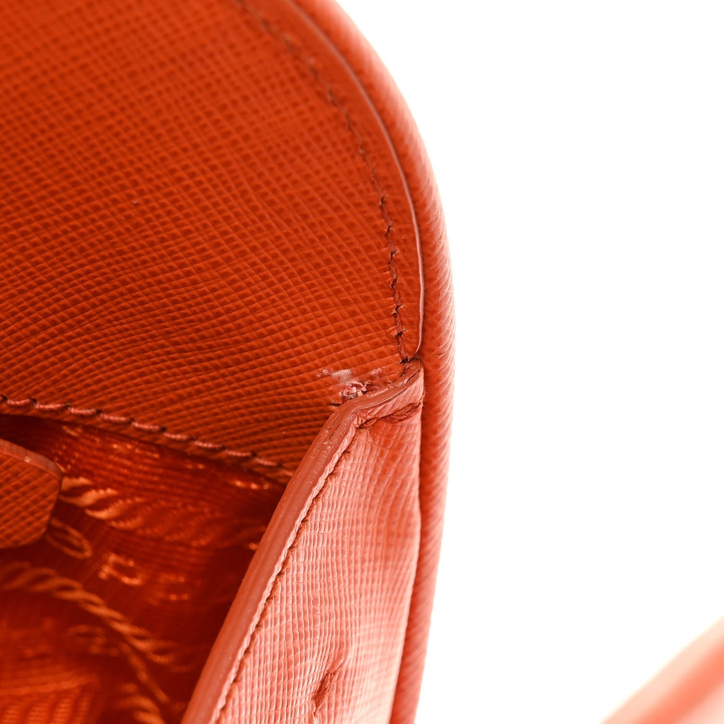 Saffiano Lux Open Medium Promenade Tote Papaya