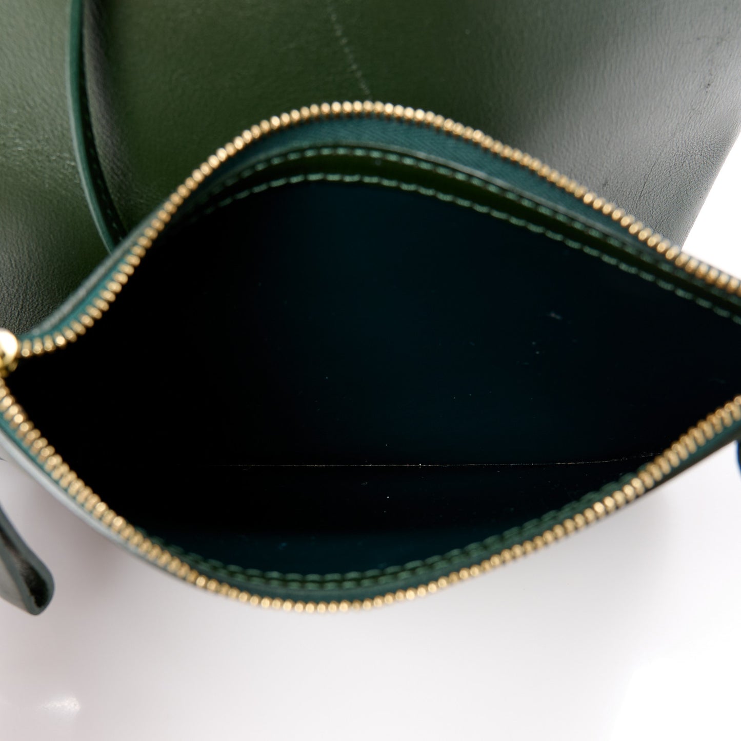 Calfskin Bucket Bag Olive