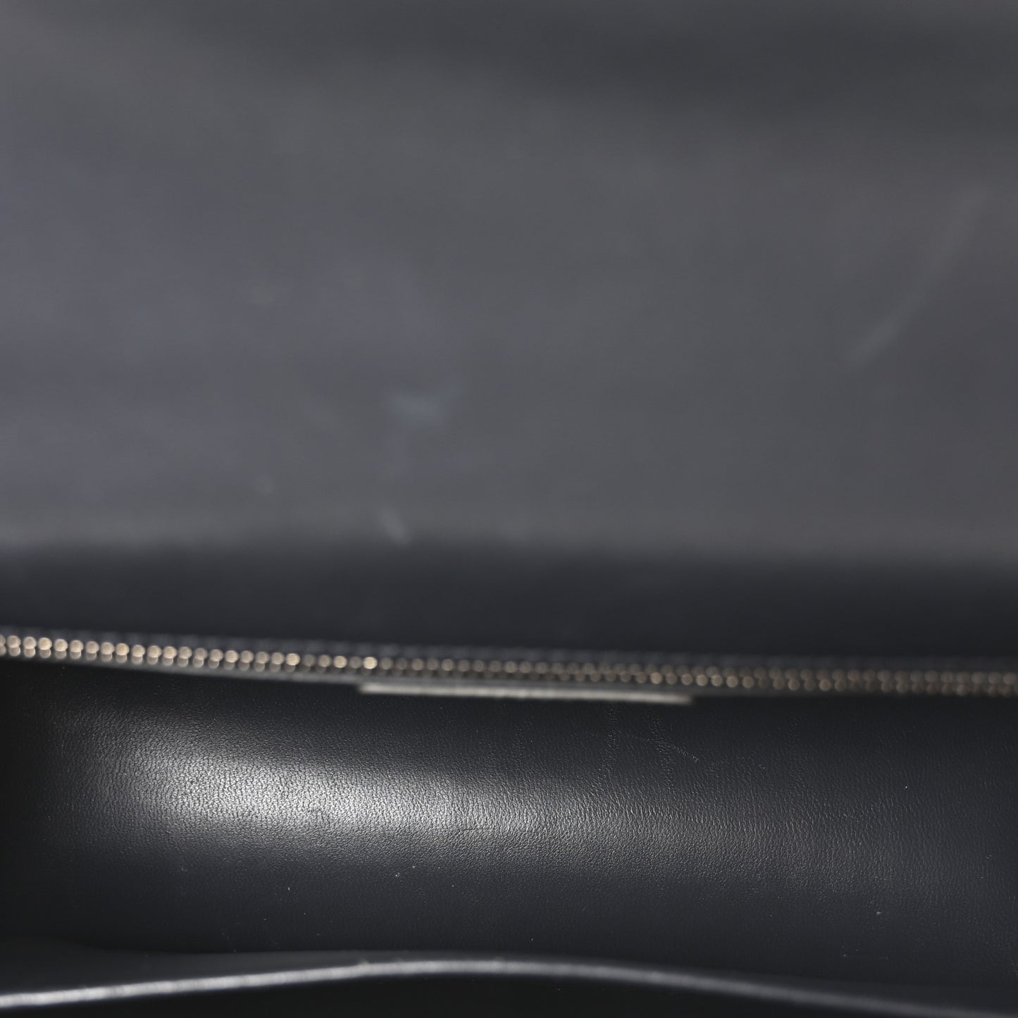 Metallic Patent Micro-Cannage 30 Montaigne Flap Bag Silver