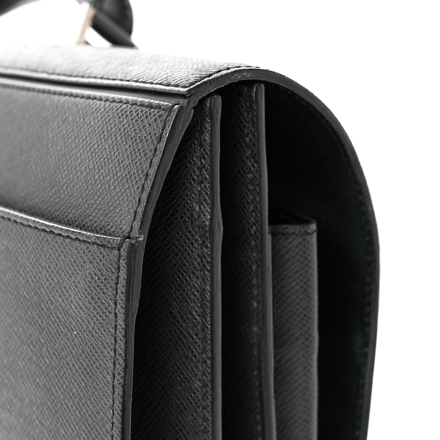 Taiga Robusto 2 Compartment Briefcase Black