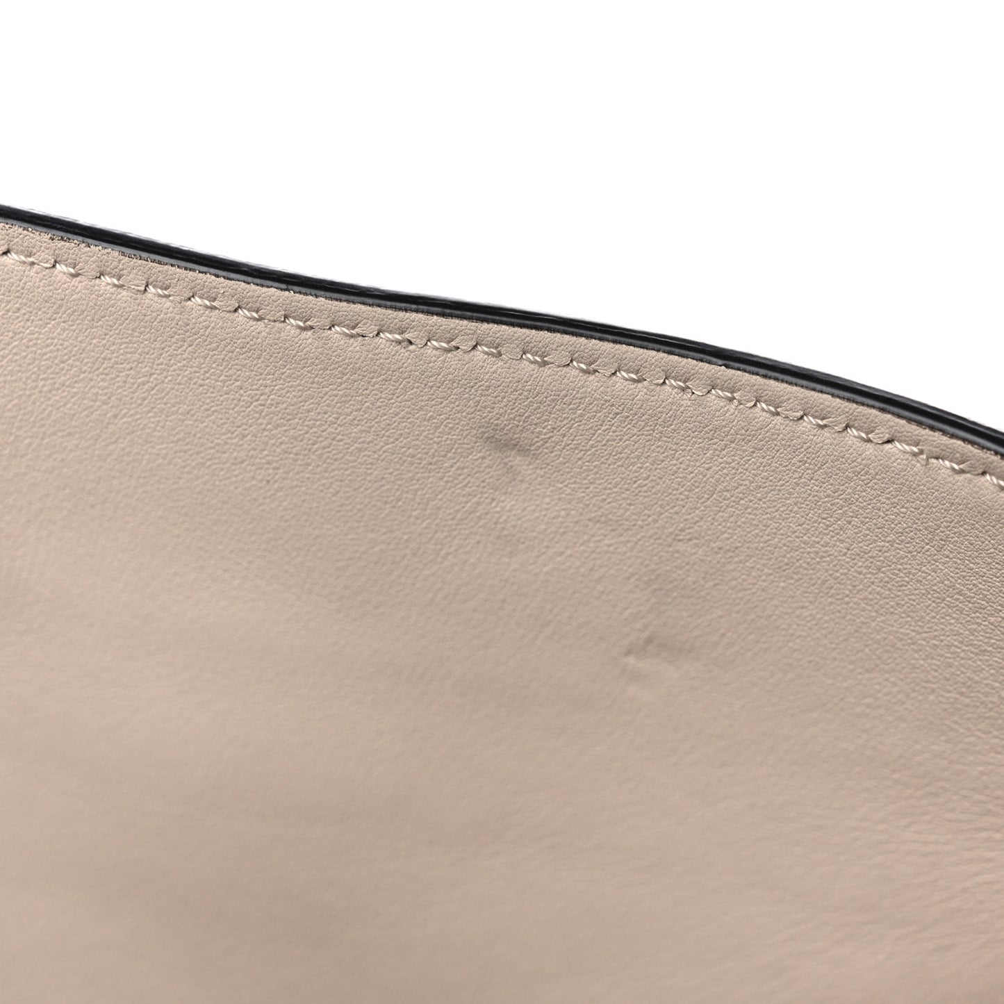 Vitello Tahiti Burro Large Peekaboo Iconic Essentially Satchel Beige