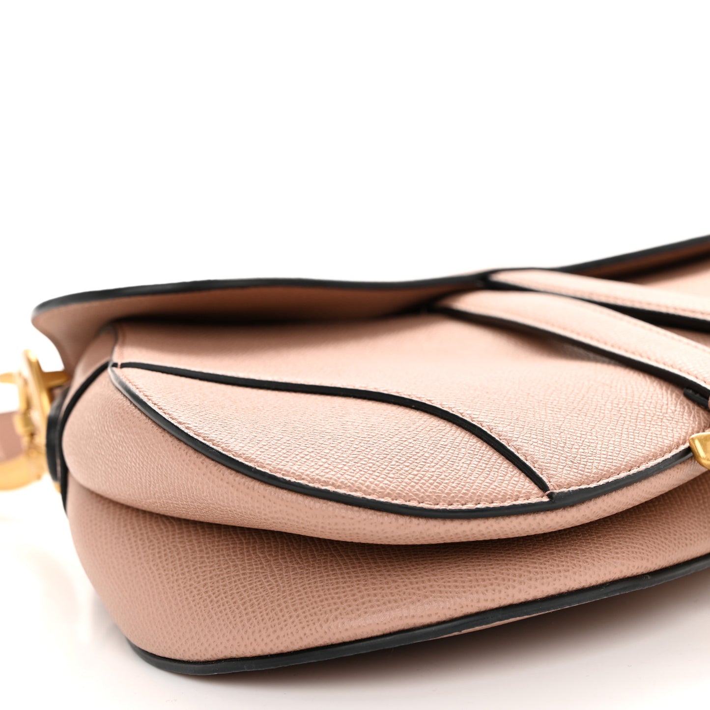 Grained Calfskin Saddle Bag Fard