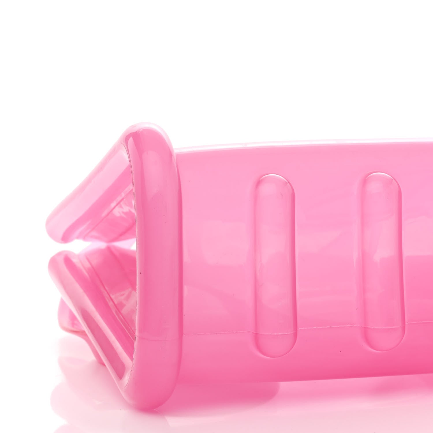 Telfar x MELISSA Jelly Medium Shopping Bag Clear Pink 8 of 12