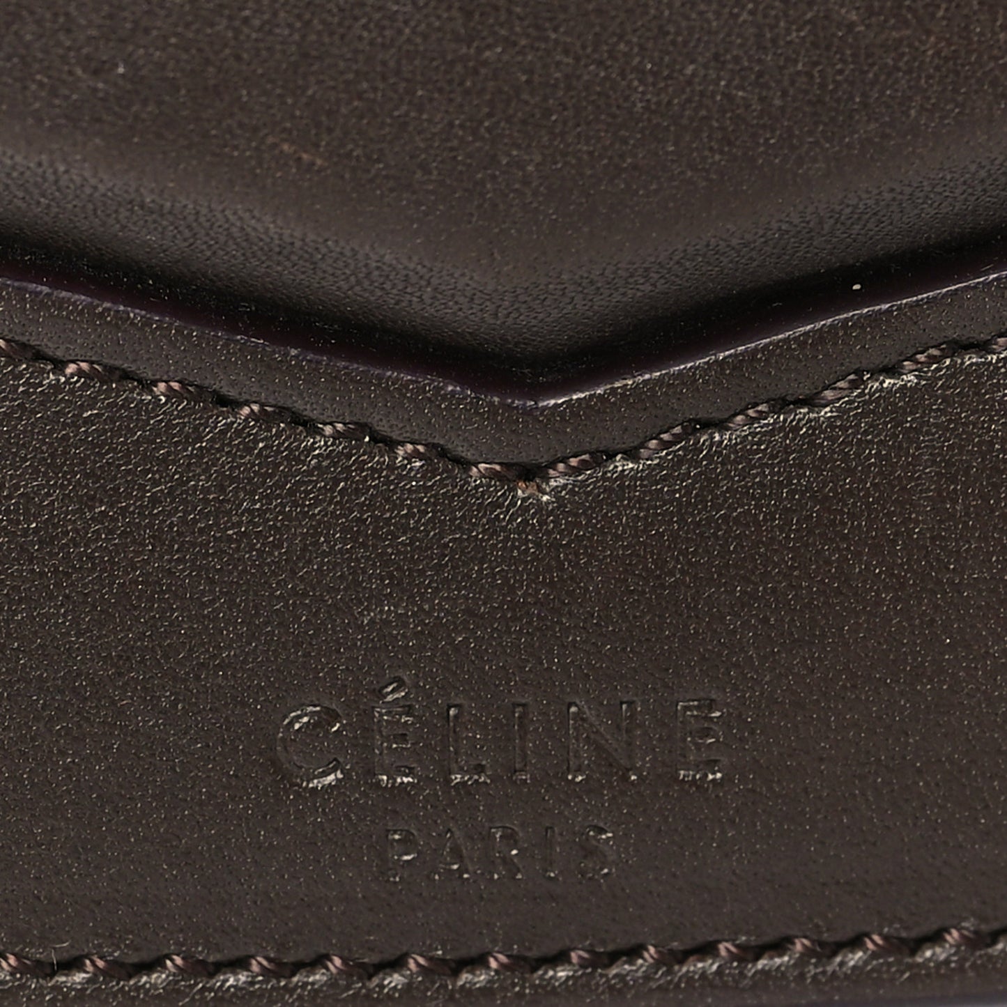 Smooth Calfskin Small Trotteur Dark Brown