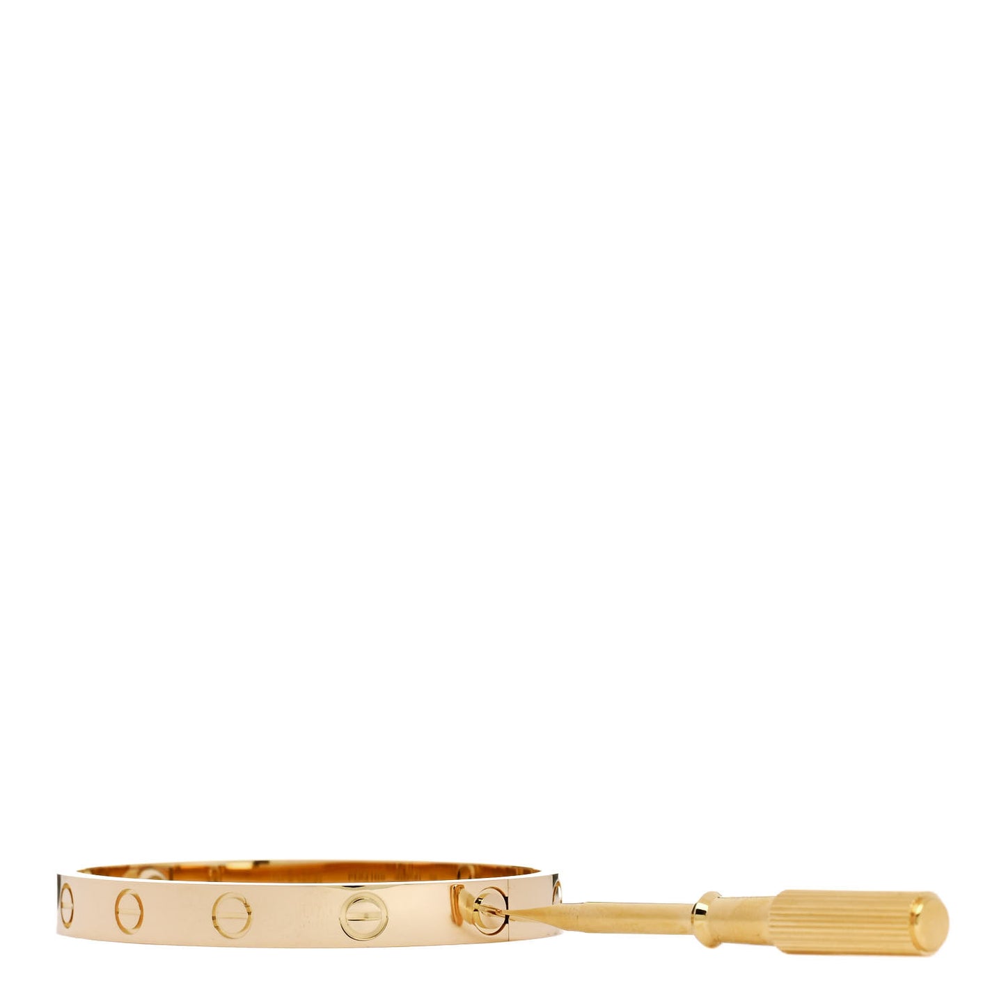 18K Yellow Gold LOVE Bracelet 15