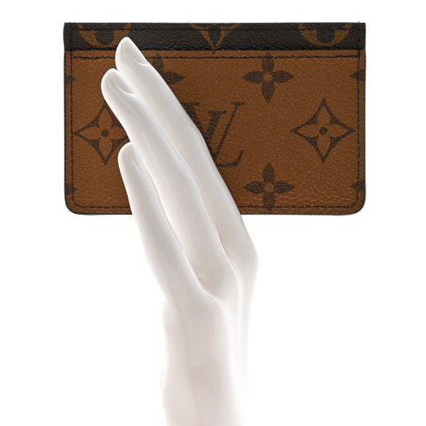 Reverse Monogram Card Holder