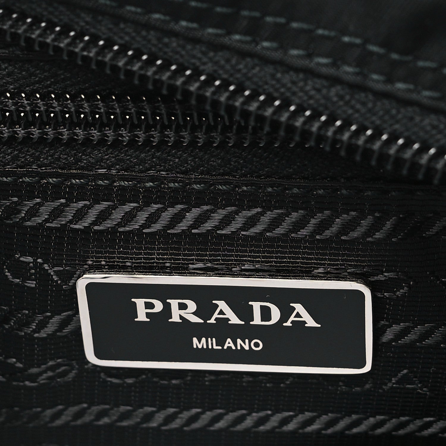 Prada Nylon Vela Sport Messenger Bag Black 6 of 9