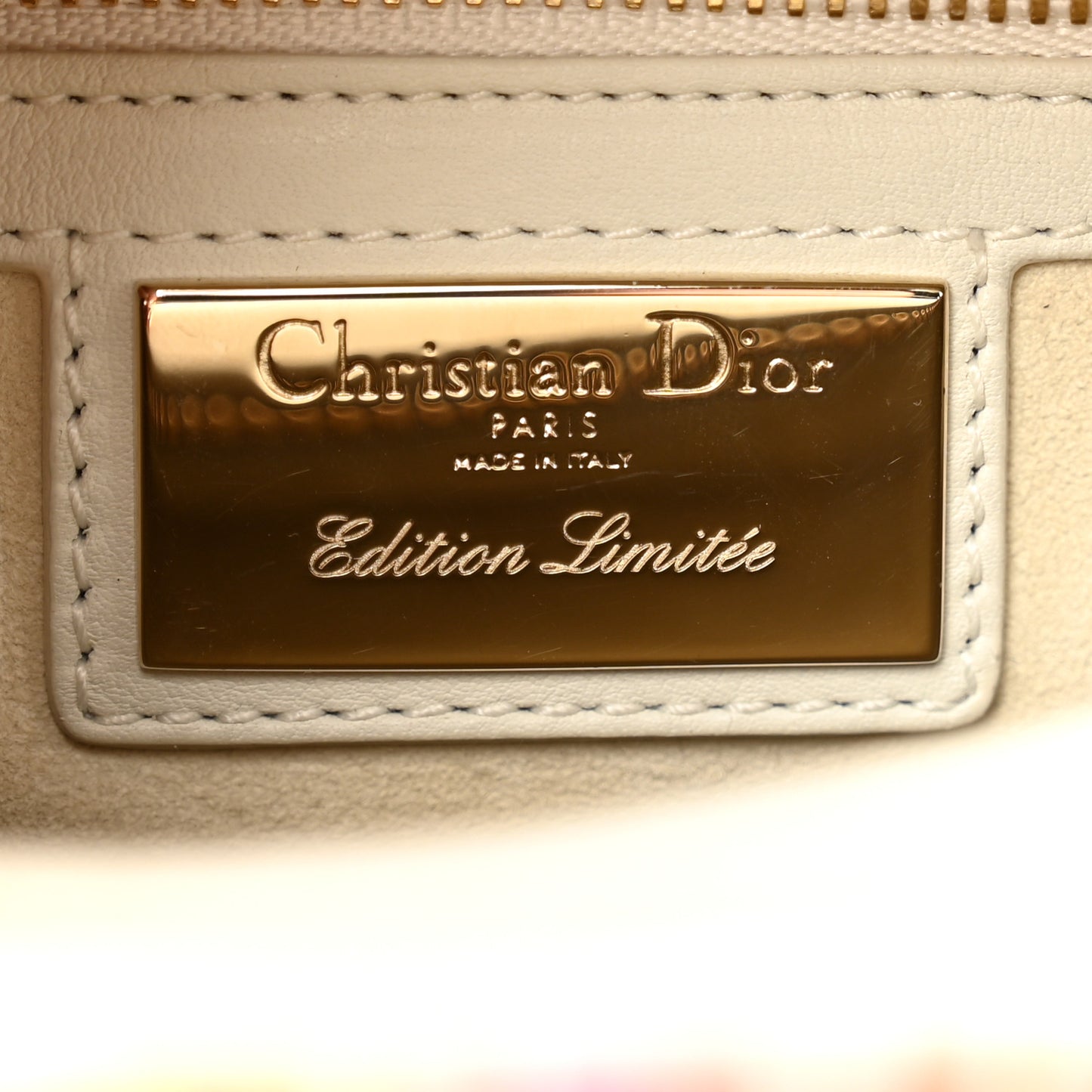 Deerskin Heart Printed Medium Lady Dior Multicolor