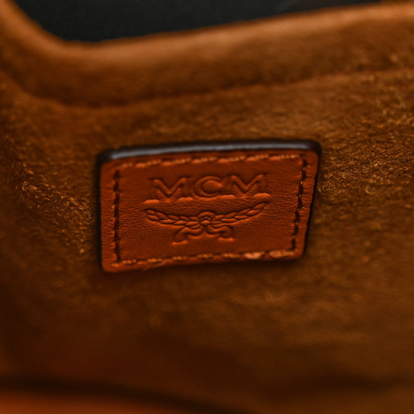 Visetos Aren Mini Chain Backpack Cognac