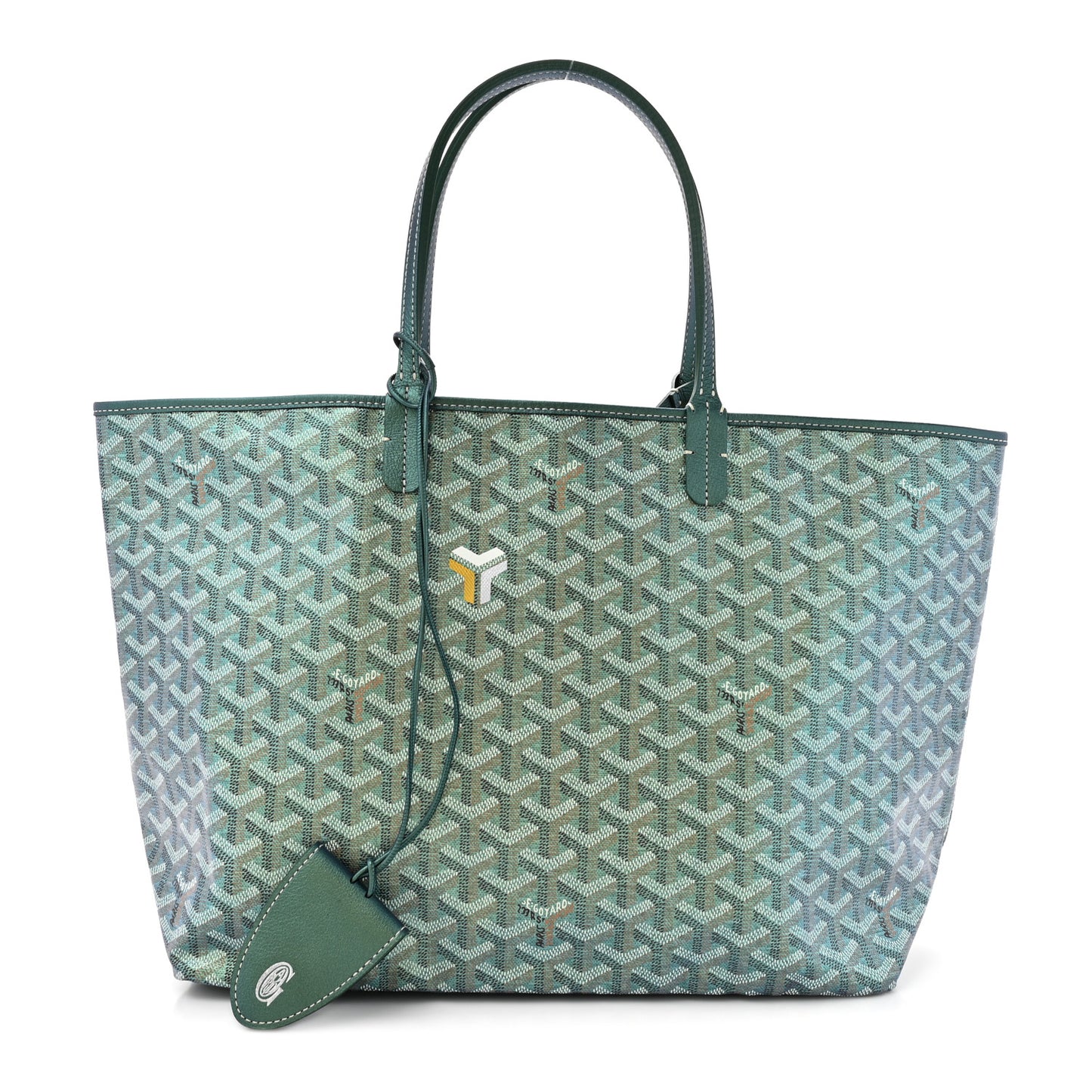 Iridescent Goyardine Saint Louis PM Pearly Green